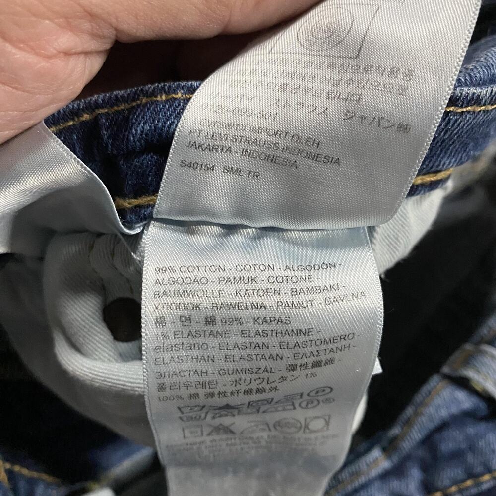 Levis Premium 541 Jeans Mens 36x36* Blue Athletic Tapered Denim Stretch Med Wash - Picture 5 of 11